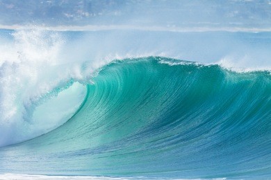 ocean wave blue water ocean wave blue swells crashing curling breaking sea water