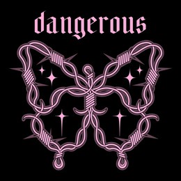 emo goth barbed wire butterfly, weird black and pink concept. glamor trendy 2000s aesthetic. psychedelic y2k graphic vector icon.