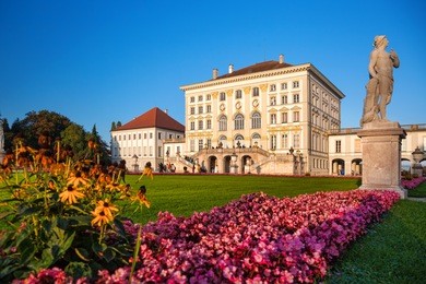 nymphenburg castle  in munich, germany