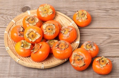 ripe persimmons