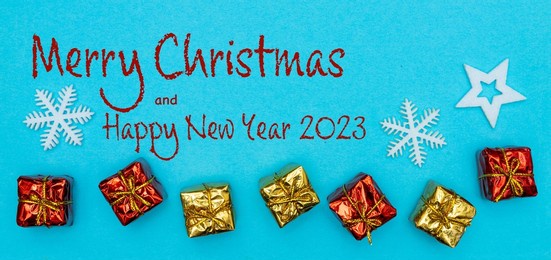 christmas and new year eve 2023 decorated cover