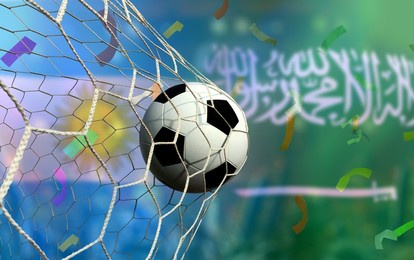 football cup competition between the national argentine and national saudi arabia.