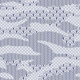 camouflage, seamless pattern, abstract ornament, japan / china background. vector illustration