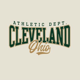 varsity athletic vector graphic logo