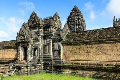 banteay samre, a temple at angkor, cambodia. it's named after the samre, an ancient people of indochina