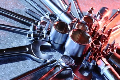 tools for working with nuts and bolts