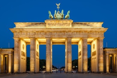 brandenburg gate in berlin, germany