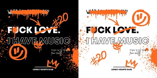 urban typography hipster street art graffiti slogan print with neon spray effect for graphic tee t shirt - vector