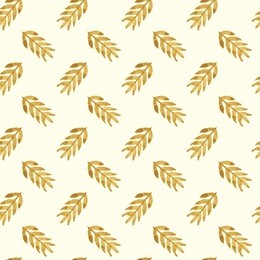 seamless pattern with leaves