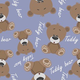 bear seamless pattern for your design