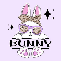 bunny rabbit , rabbit messy bun leopard , messy mama bunny easter, cute rabbit messy bun girls kids t-shirt, easter day typography t-shirt design. easter bunny ears vector illustration. 