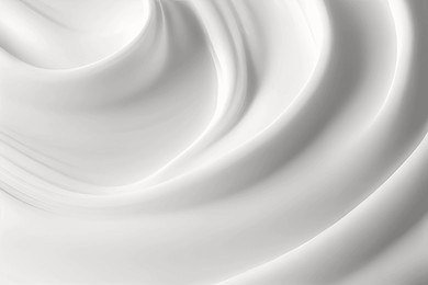 pure white creamy lotion skin care cream or yoghurt texture background pattern