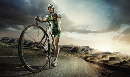 sport. road cyclist. 