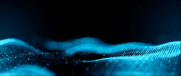 abstract shiny particle galaxy background 