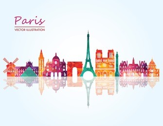 paris. vector illustration