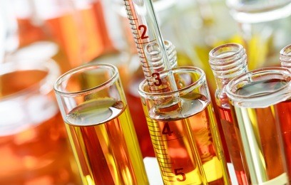 chemists are working in a laboratory