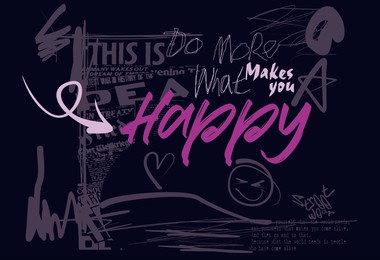 t shirt graphics print vector illustration design, typography street art graffiti slogan print with spray effect, text splash t shirt print patterns.