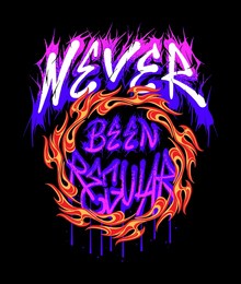 a design featuring a tribal flame motif for y2k, accompanied by hand drawn street tag style slogans, suitable for printing on t-shirts