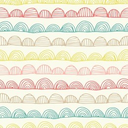 seamless abstract hand drawn pattern. vector illustration