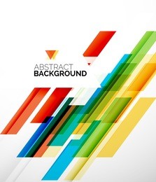 abstract flyer brochure template design background, simple geometric shapes on white, straight lines and blocks