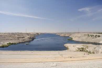 aswan dam - egypt