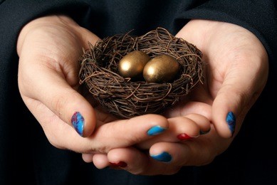 a conceptual based image on the importance of securing your assets for future gains.