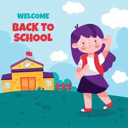back to school background. back to school season. vector illustration. poster, banner, flyer. sale banner. stationery background. school season start. school beginning concept. schools accessories.