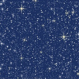 seamless pattern of bright starry night