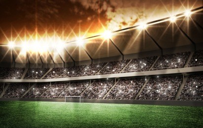 light of stadium