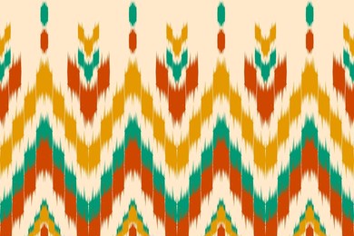 abstract ethnic pattern art. ikat seamless pattern traditional. american, mexican style. design for background, wallpaper, vector illustration, fabric, clothing, carpet, textile, batik, embroidery.