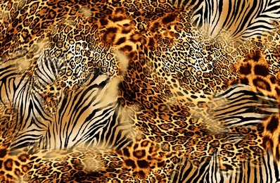 leopard skin pattern, animal leather design
