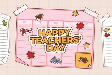 world teacher's day celebration. happy teacher's day background. october 5. world teachers day celebration. vector illustration. poster, banner, flyer, greeting card, post. international teachers' day