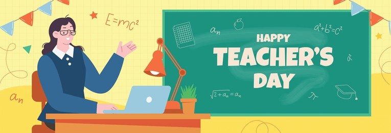 world teacher's day celebration. happy teacher's day background. october 5. world teachers day celebration. vector illustration. poster, banner, flyer, greeting card, post. international teachers' day