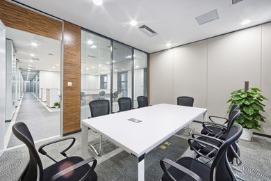 modern office meeting room interior