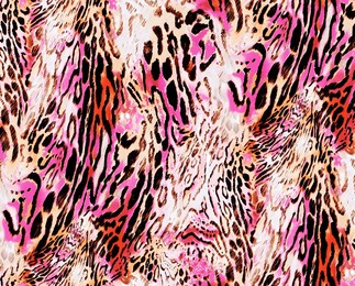 abstract leopar skin seamless pattern