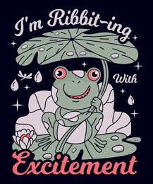 frogs are awesome girls boys and kids frog custom t-shirt design