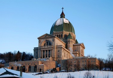 oratory of st. joseph in montreal, quebec