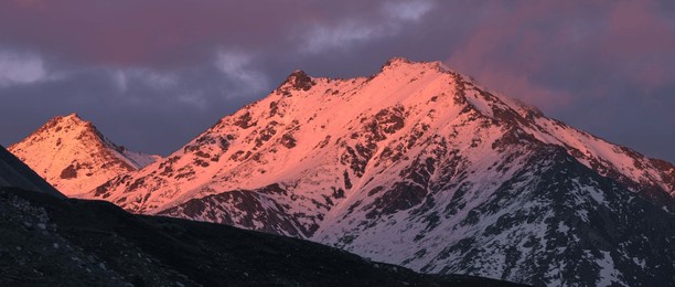 scenery along the duku highway, national highway 217, xinjiang, china