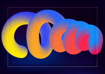 colorful poster blend y2k vector background