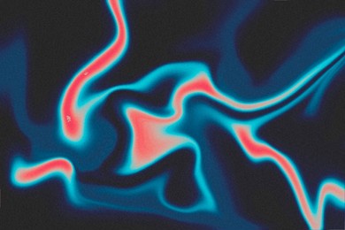 grainy noise texture, abstract gradient background. y2k futuristic design. colorful liquid metal, retro backdrop.