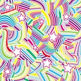 rainbows seamless vector wallpaper