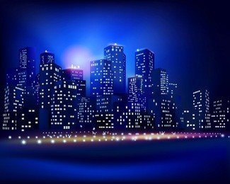 city skyline. vector illustration.