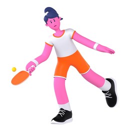 girl sport pingpong game competition