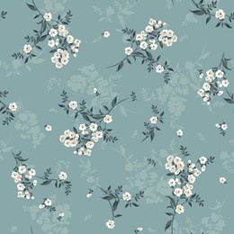 cute small flowers pattern suitable for textile design or wall decoration