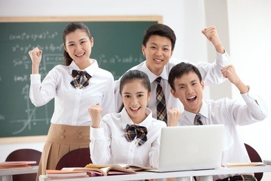 high school students
