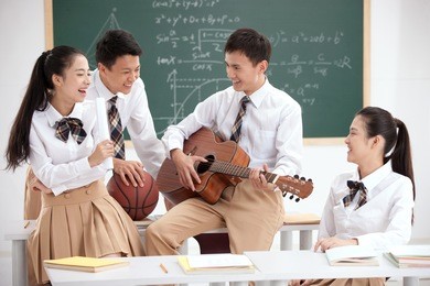 high school students