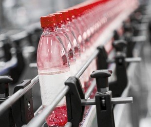 close up of bottle industry
