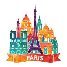 paris. vector illustration