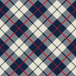blue and beige fabric texture diagonal little pattern seamless vector illustration