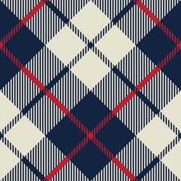 blue and beige fabric texture diagonal pattern seamless vector illustration